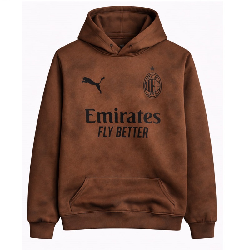 هودی مدل آث میلان-قهوه ای
